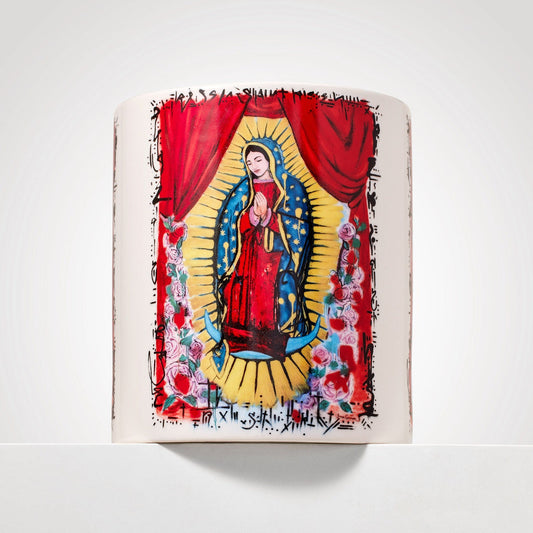 VIRGIN MARY OF GUADALUPE  CANDLE